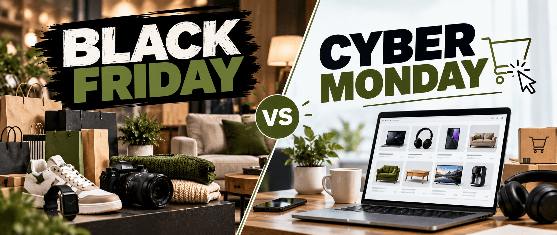 Black Friday VS Cyber Monday