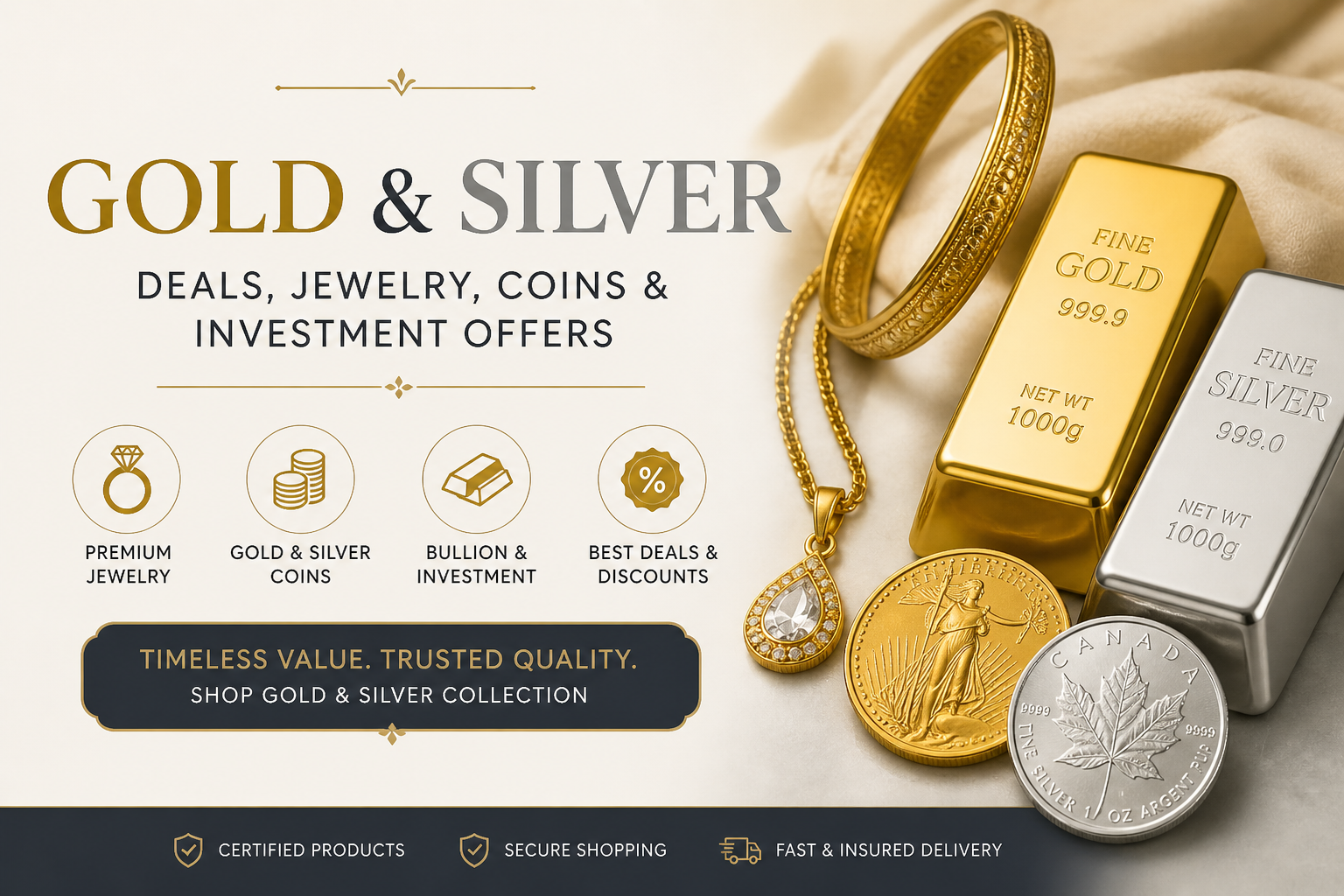 Gold and Silver